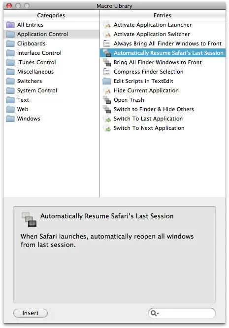 Keyboard Maestro Macro Library