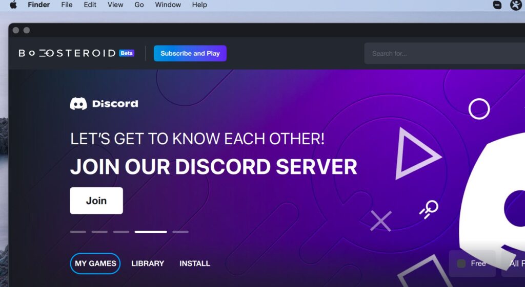 How to use Boosteroid to game on your Mac
