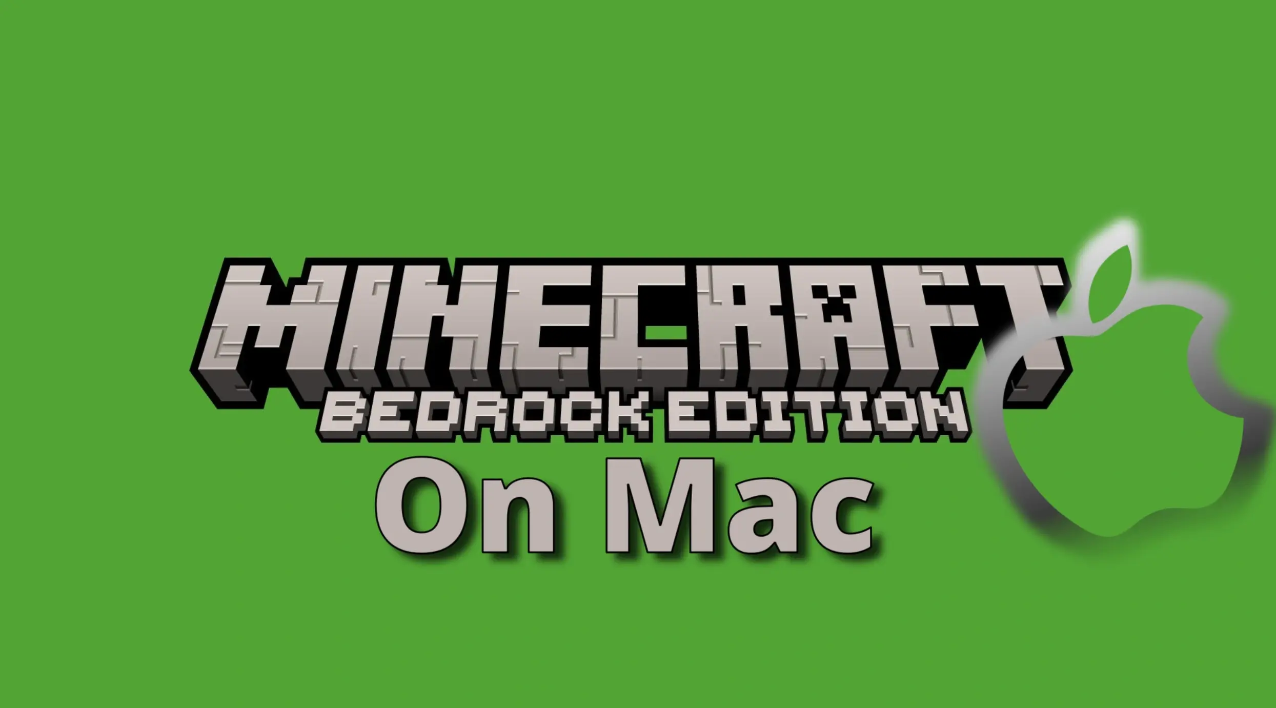 bedrock minecraft download mac