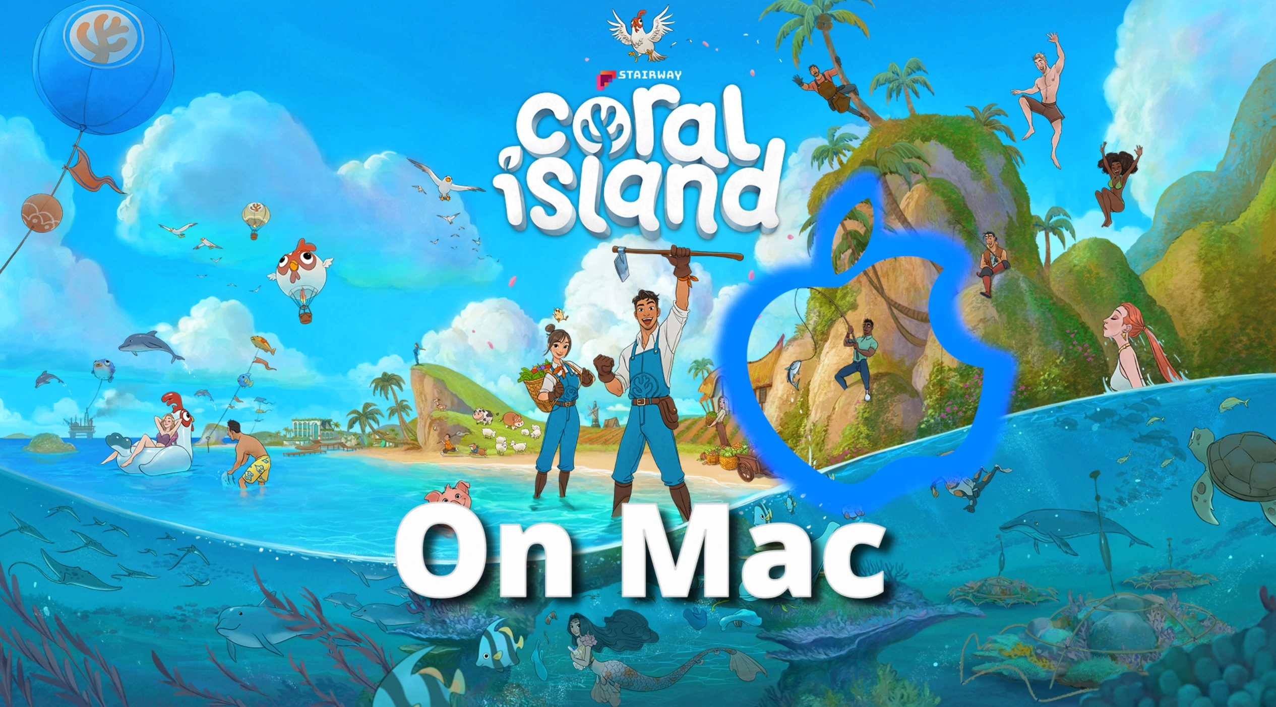 Play Coral Island on Mac
