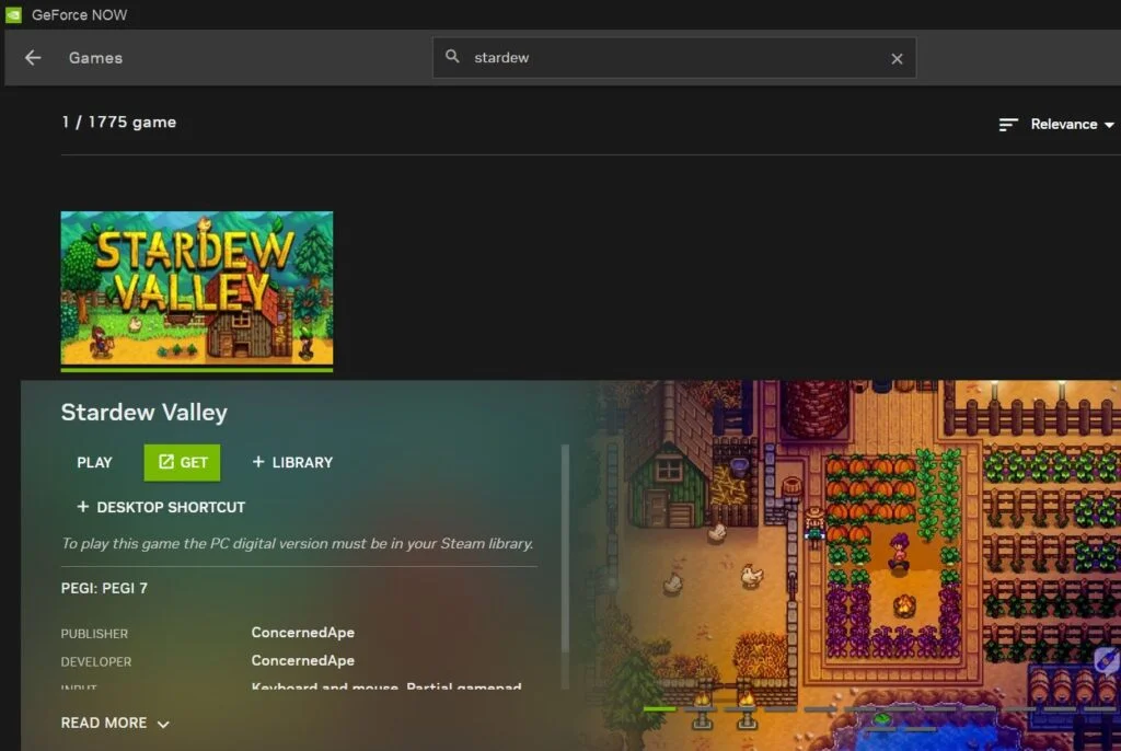 Stardew Valley on GeForce Now Play Stardew Valley on GeForce Now.