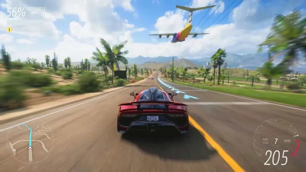 Forza Horizon 5 on Mac gameplay