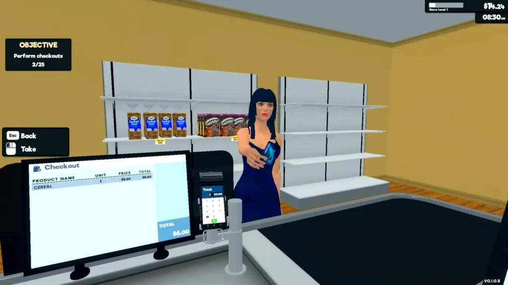 Supermarket Simulator Gameplay on Mac